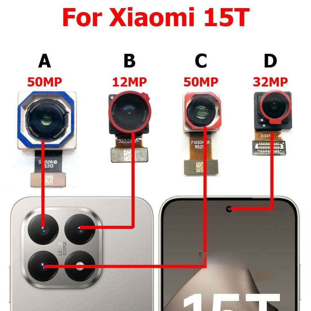 Photography Kit Xiaomi 15T Pro - カメラ Xiaomi 15T Mi 15T リア背面フロントカメラモジュール