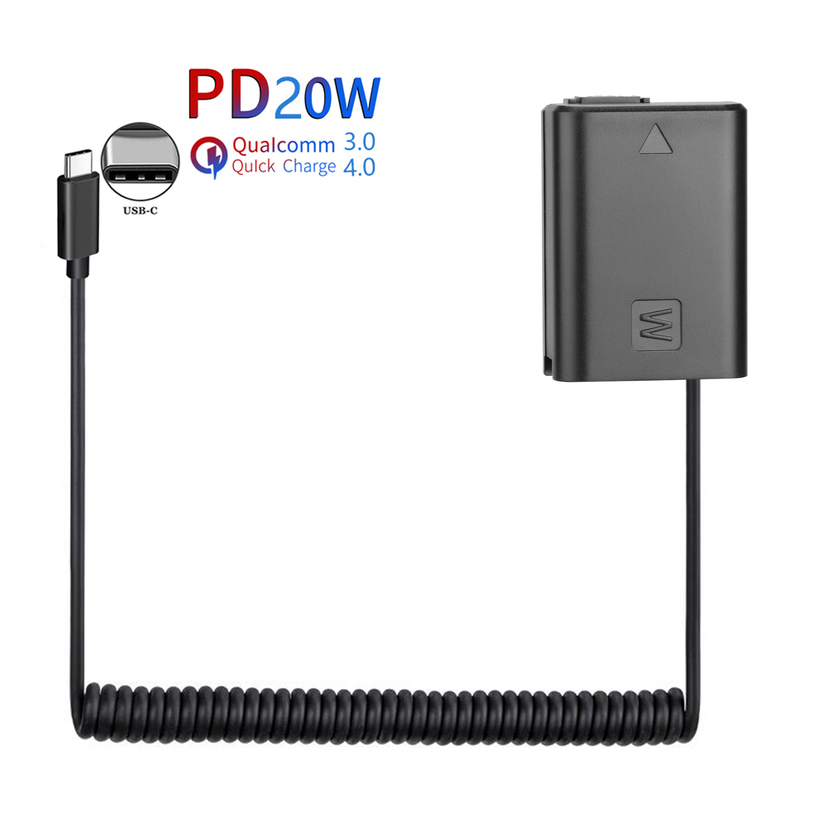 Sony Camera Zv-E10 - PD USB-C AC-PW20 NP-FW50 ダミーバッテリー電源アダプタソニー ZV-E10