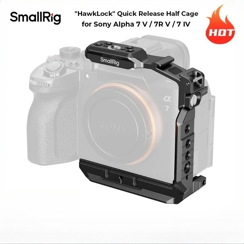 Sony Camera A7 Iv - SmallRig 6023 HawkLock H38 ハーフケージ Sony