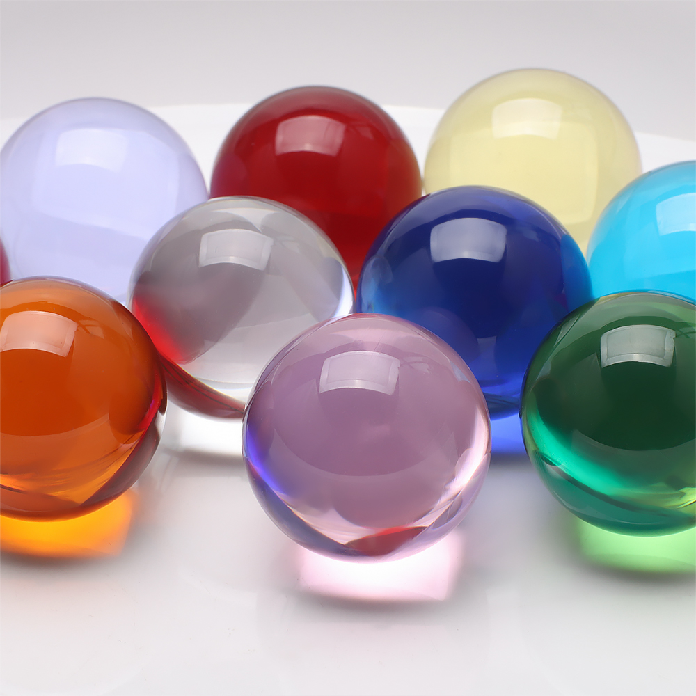 Lens Ball Crystal - 30 ミリメートルクリスタルガラスボールレンズ風水装飾透明ビーズシャンデリア家の装飾写真球照明