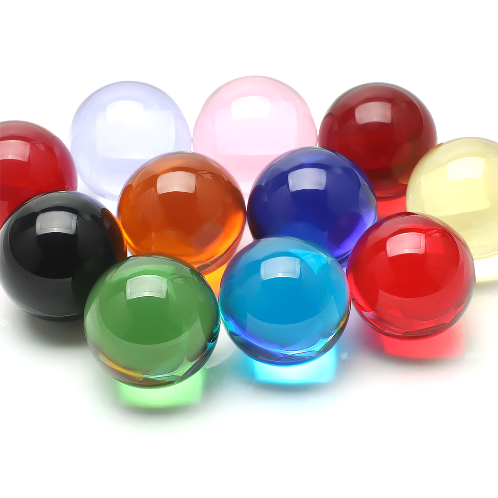 Lens Ball Crystal - 30 ミリメートルクリスタルガラスボール透明ビーズレンズ風水家具シャンデリア球写真装飾家の装飾
