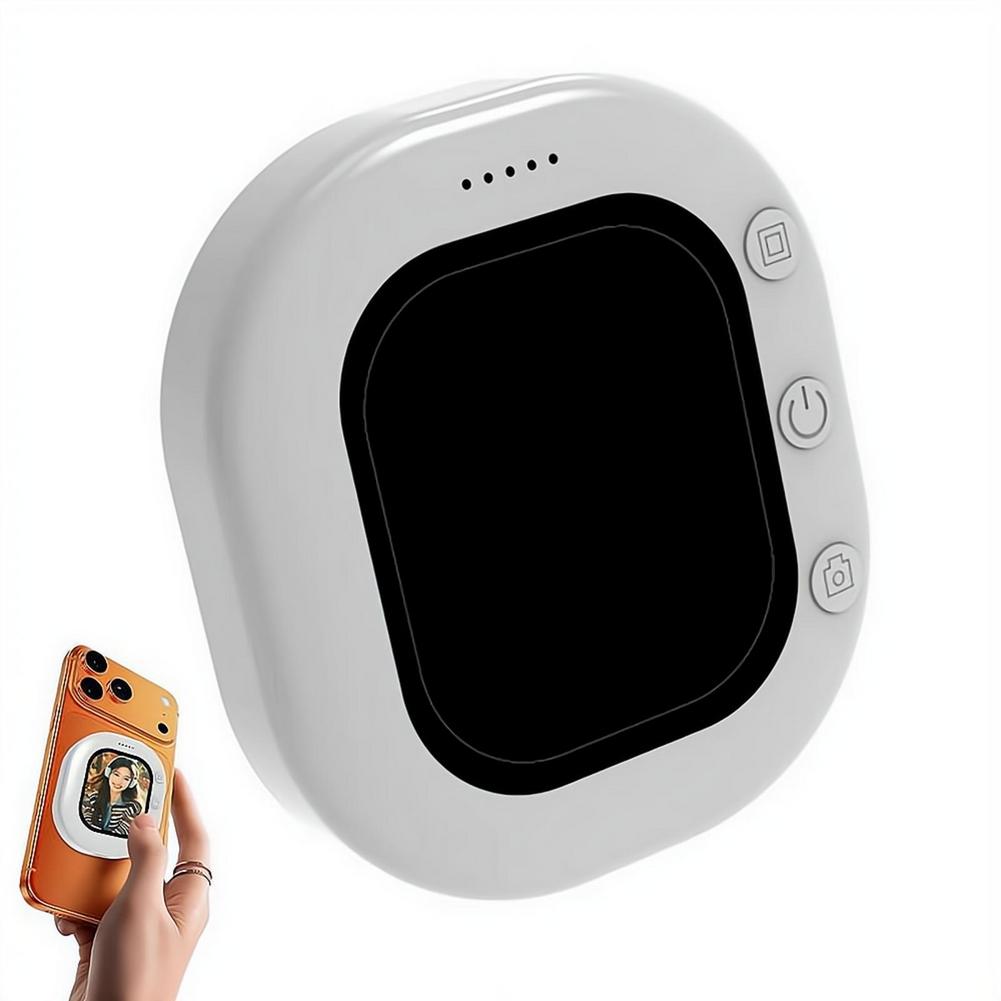 Photography Product - スマホVlog自撮りモニター画面用スマホホルダークリップマウント、背面カメラ自撮り、Vlog撮影、ライブ自撮り、画面撮影ツール