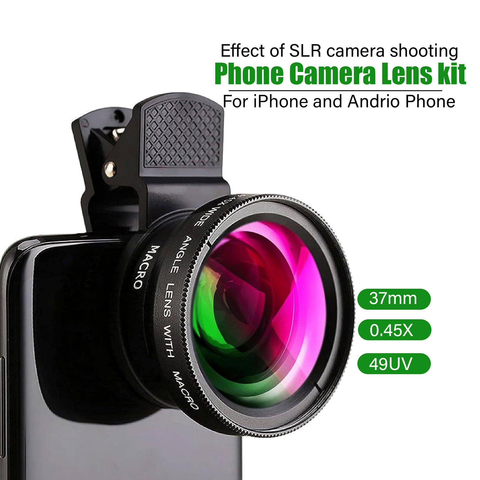 Photography Kit Xiaomi 15T Pro - 2025 Google のアンドロイドの携帯電話の付属品のための 1 つの 0.45x